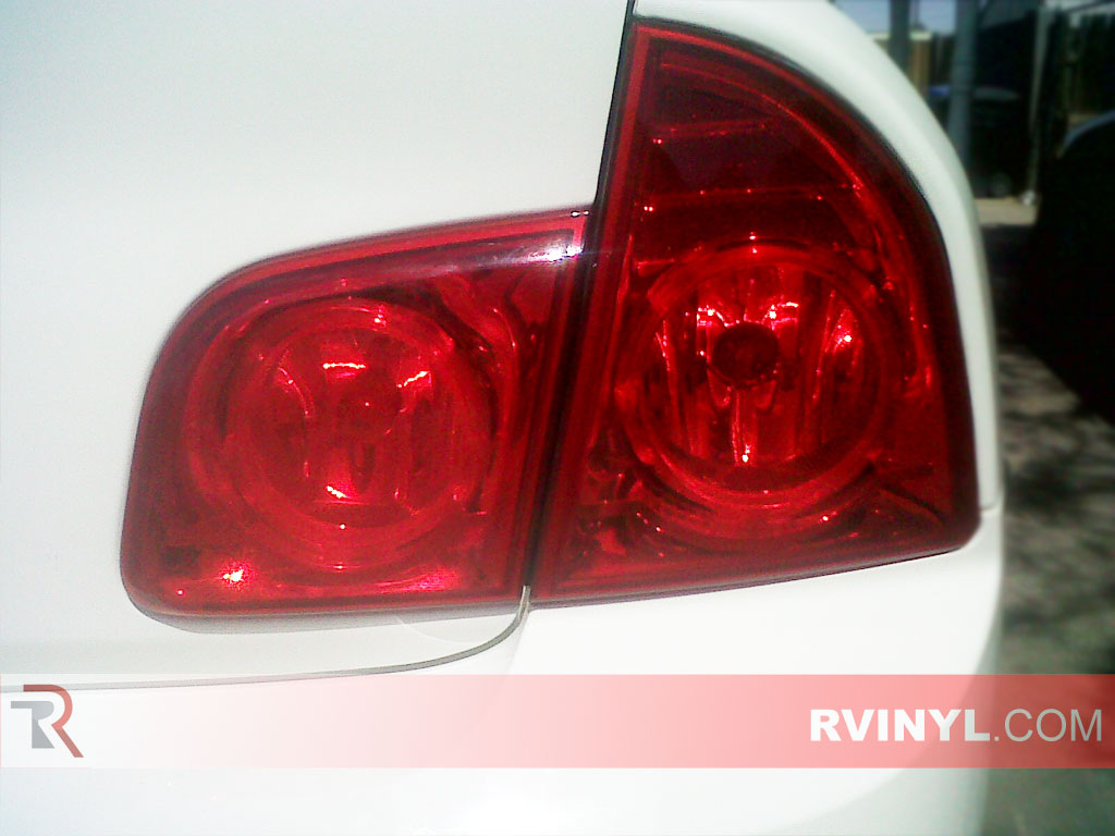 Chevrolet Malibu 2008-2012 Red Tail Lights