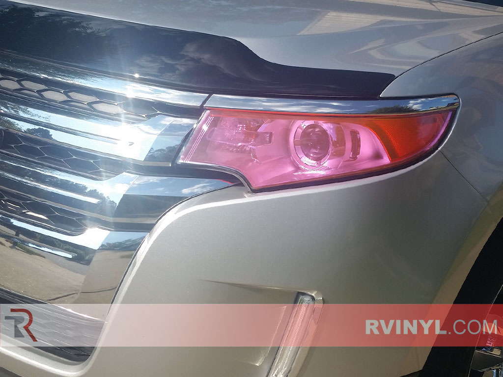 Rvinyl Rtint Headlight Tint Covers for Ford Edge 2011-2014 Application Kit 