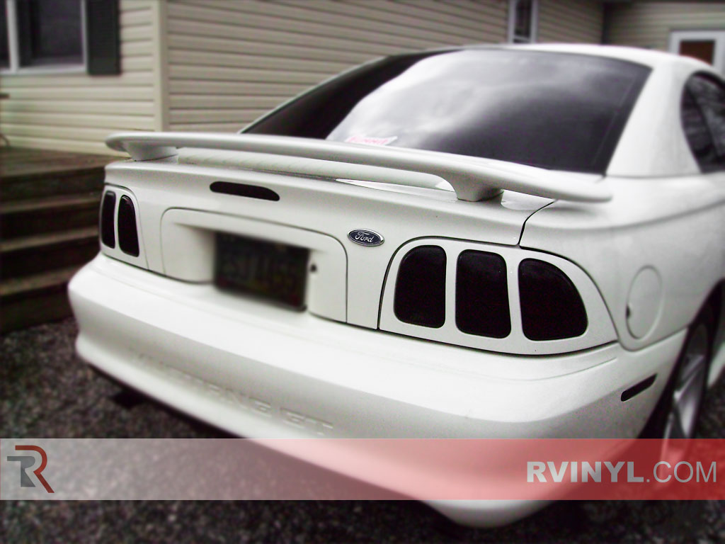 Ford Mustang 1996-1998 Tinted Tail Lights
