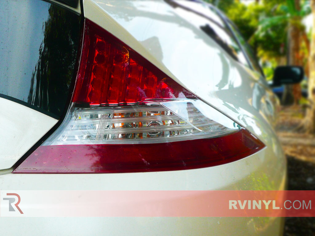 11-16 Honda CR-Z precut smoked vinyl tinted tail light covers $5 refund  avail.
