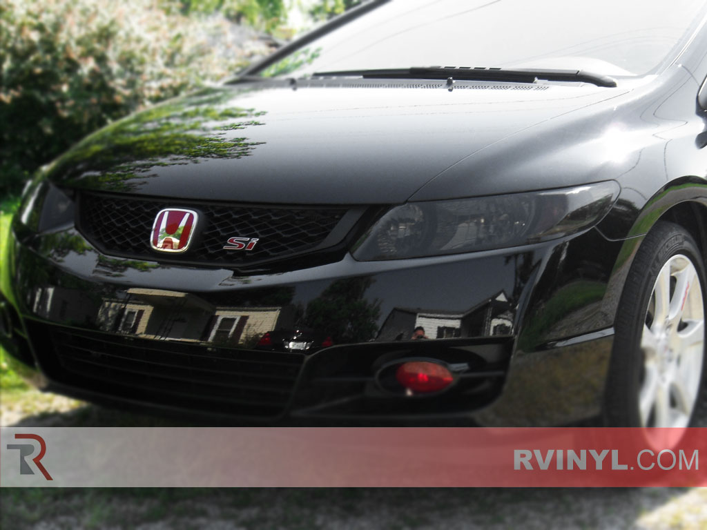 Honda Civic Coupe 2006-2011 Precut Headlight Tint