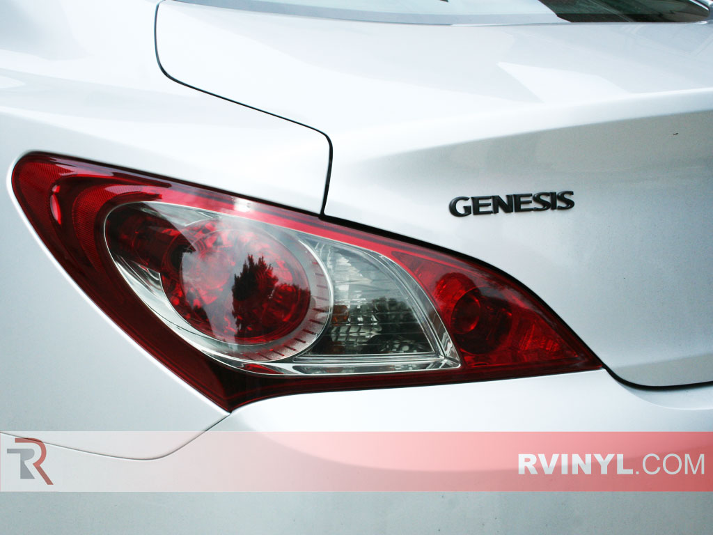 Hyundai Genesis Coupe 2010-2012 Tail Light Overlays