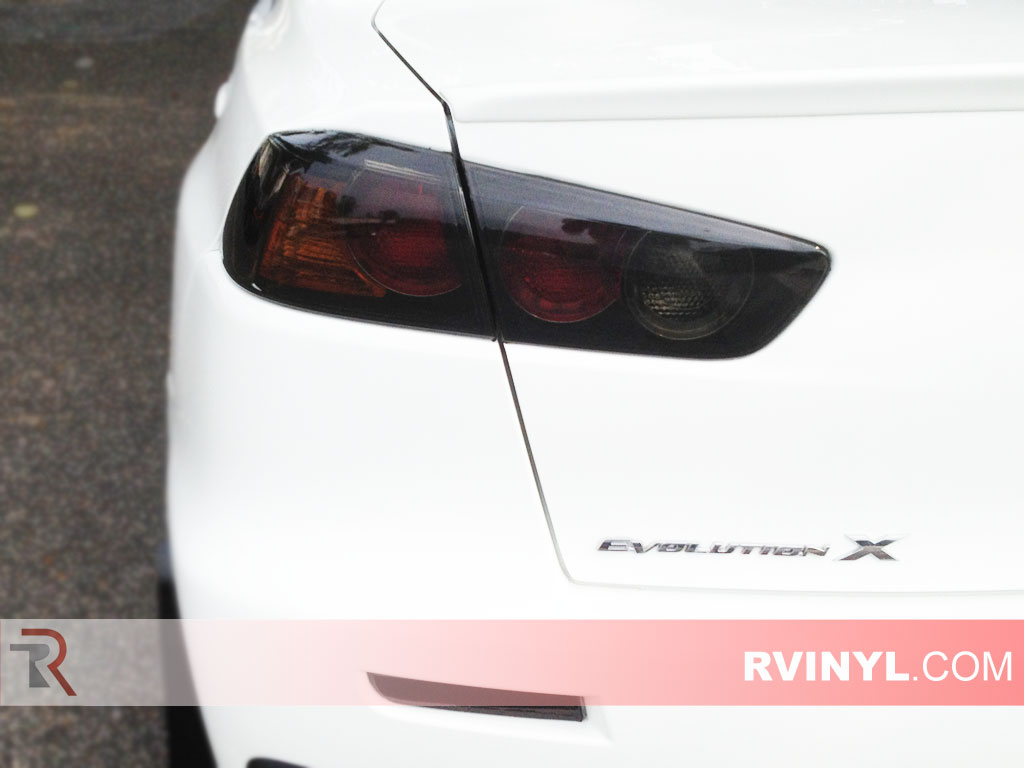 Mitsubishi Evolution 2008-2015 Tinted Tail Lights