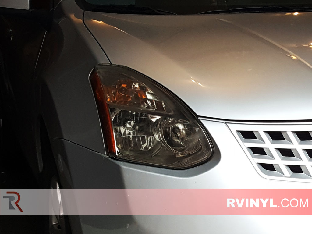 Rvinyl Rtint Headlight Tint Covers for Nissan Rogue 2008-2013 Application Kit 