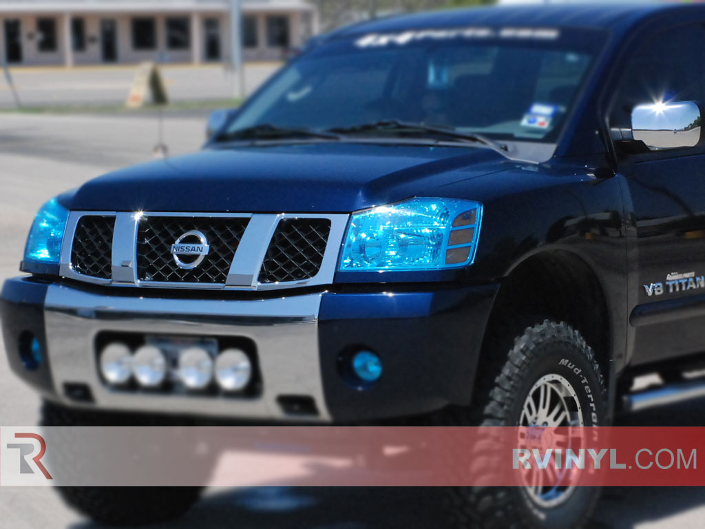 Nissan Titan 2004-2015 Precut Headlight Tint