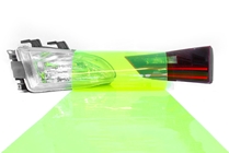 Neon Smoke Tint Car Light Wraps