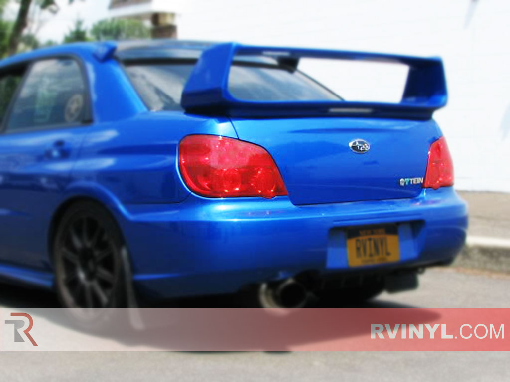 Subaru WRX STi 2006-2007 Red Tail Lights