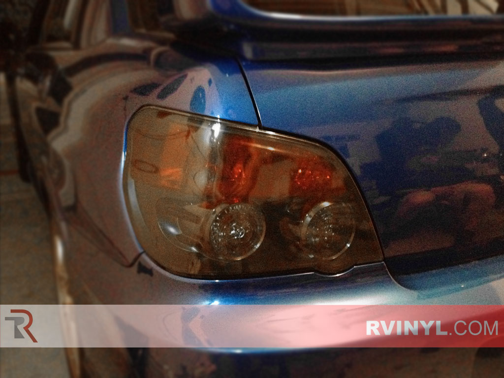 Subaru WRX Sedan 2006-2007 Blackout Tail Lights