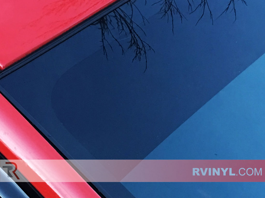 Subaru WRX 2015-2019 Window Tint Kit (Sedan) - Close-up Visor