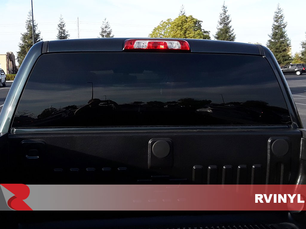 Rtint Chevrolet Silverado 2014-2018 4 Door rear windshield with 20% window tint