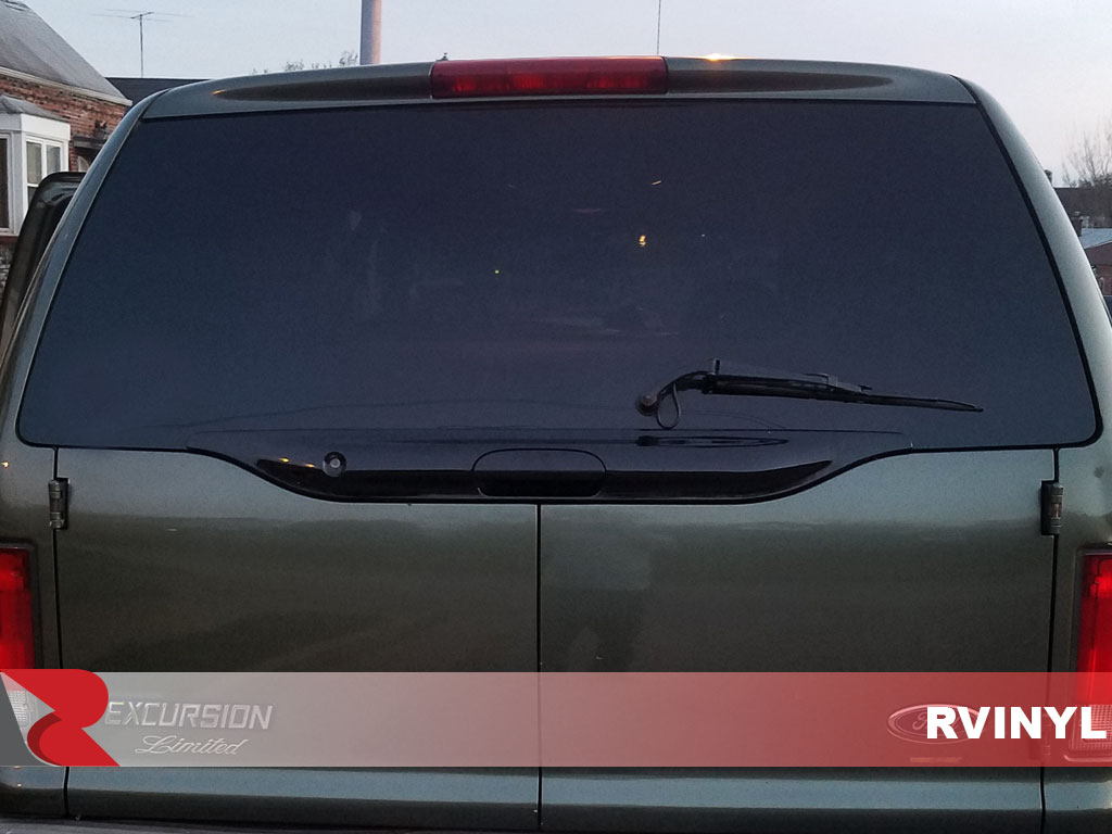 Rtint Ford Excursion 2000-2005 rear windshield with 20% Window Tint