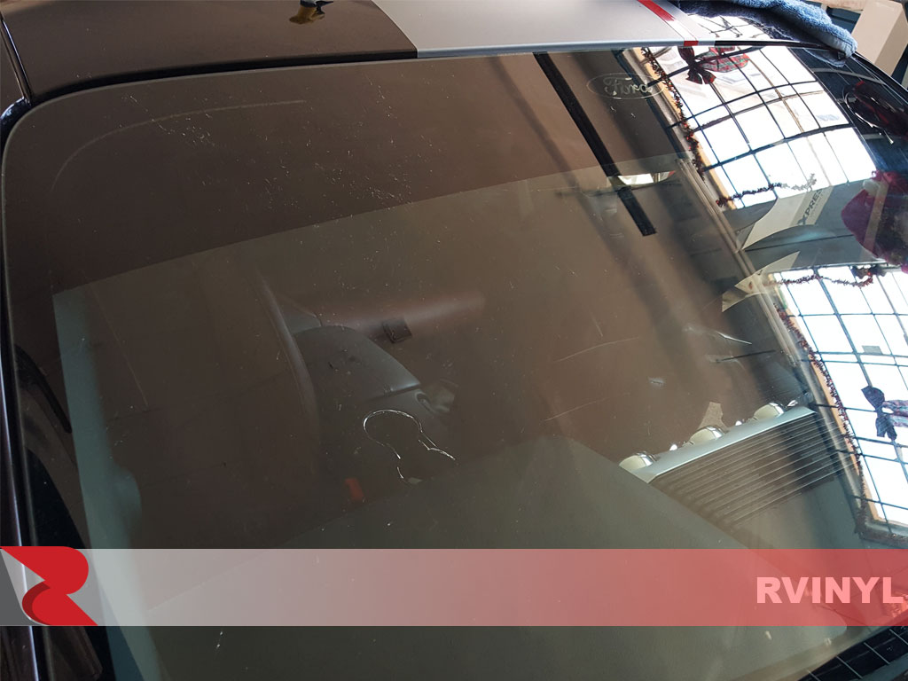 Rtint Ford Mustang 2015-2019 Installed Window Tint Visor Strip
