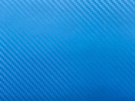 Blue 3D Carbon Fiber Vinyl Film Wraps