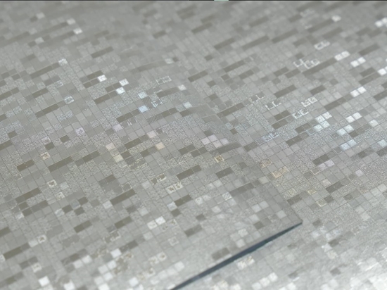 3D Silver Digital Carbon Fiber vinyl sheet