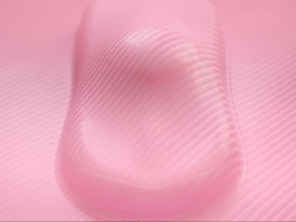 4D Pink Carbon Fiber Speed Shape