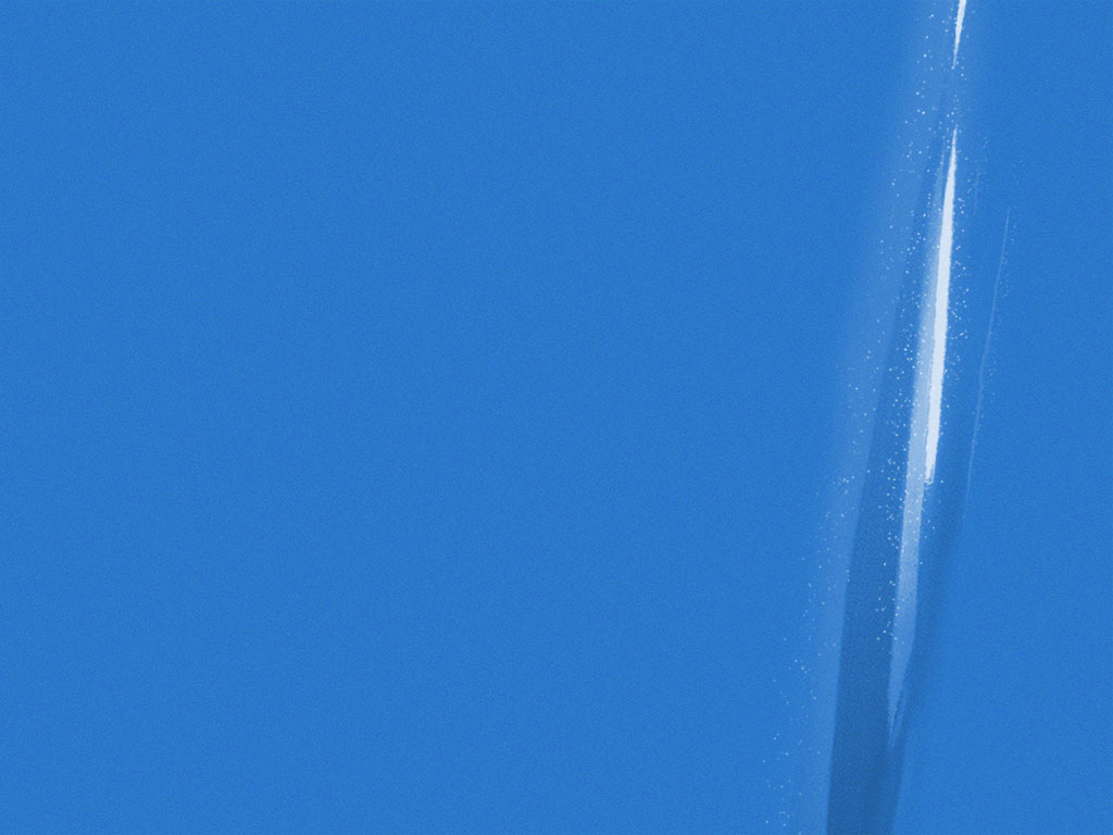 Rwraps Gloss Metallic Bright Blue Jet Ski Wrap Color Swatch