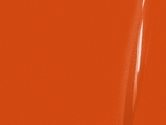 Fire Orange Gloss Metallic Vinyl Film Wrap
