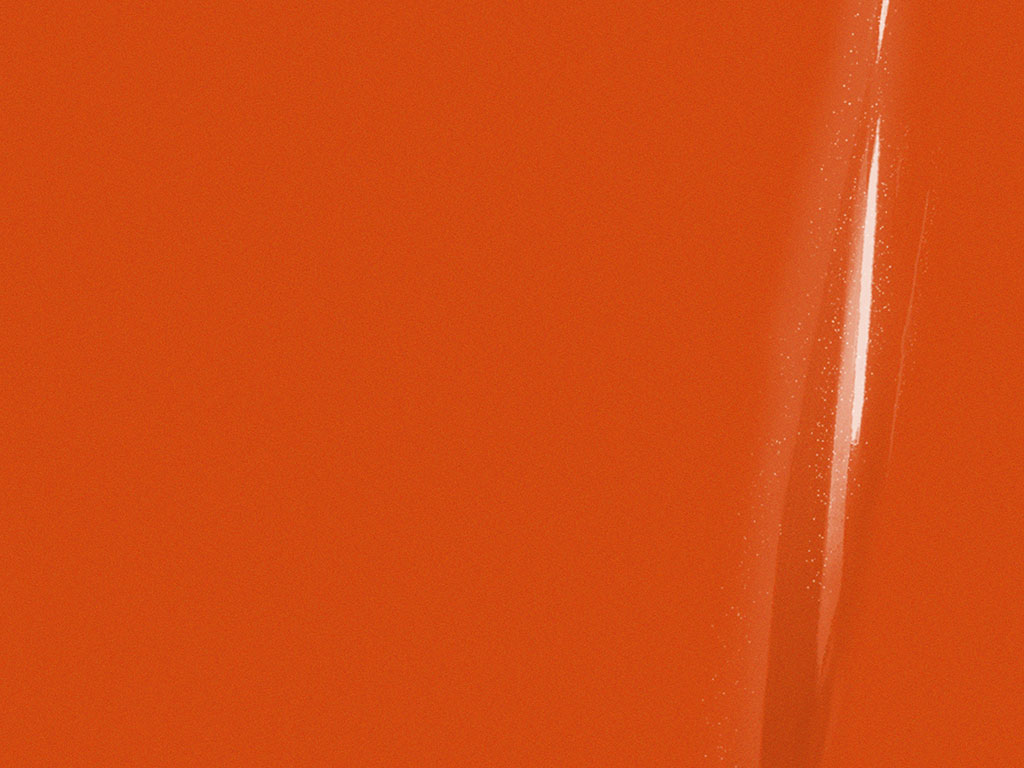 Rwraps Gloss Metallic Fire Orange RV Wrap Color Swatch