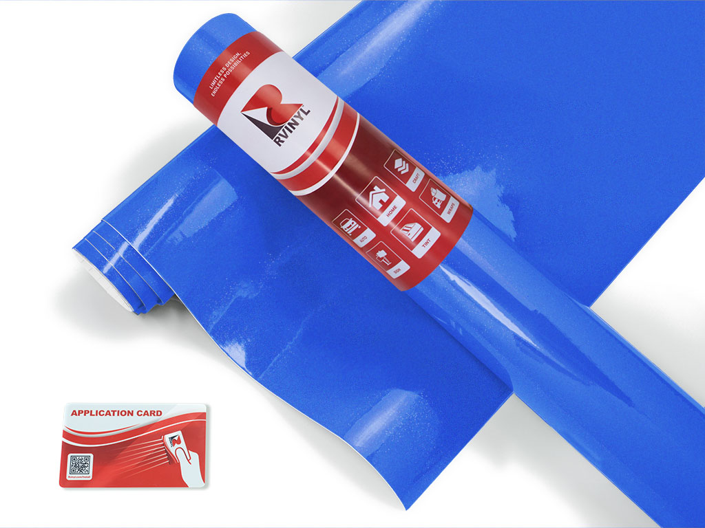 Rwraps Gloss Metallic Sapphire Jet Ski Wrap Color Film