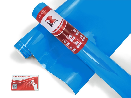 Rwraps Gloss Sea Blue Jet Ski Wrap Color Film