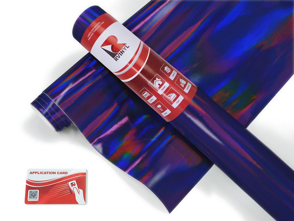 Rwraps Holographic Chrome Purple Neochrome Jet Ski Wrap Color Film