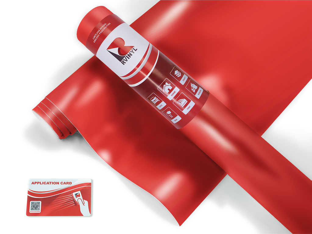 Rwraps™ Matte Chrome Red Dishwasher Wrap Roll
