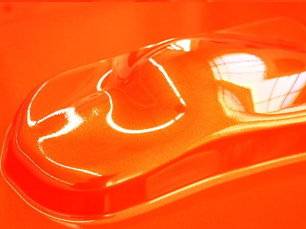 Rwraps Gloss Orange Metallic Vinyl Film