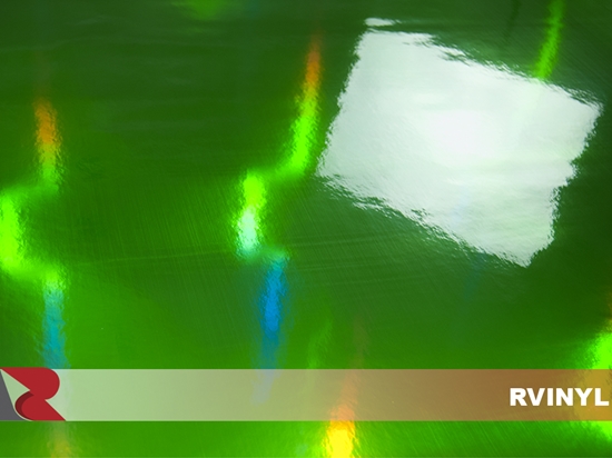 Rwraps™ Reflective Green Holographic Chrome