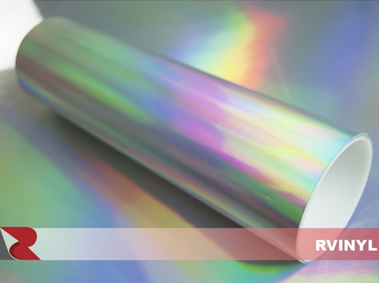 Silver Holographic Chrome Rolls