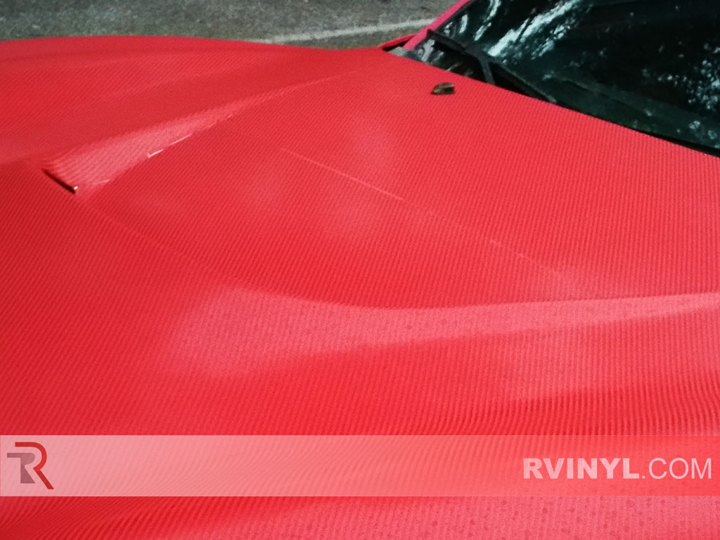 Rwraps™ 4D Carbon Fiber - Red - RW-000-4D-CF-006