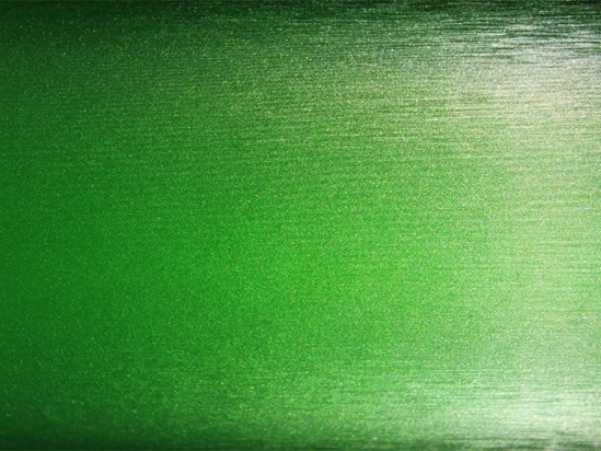 Green Brushed Aluminum Vinyl Film Wrap