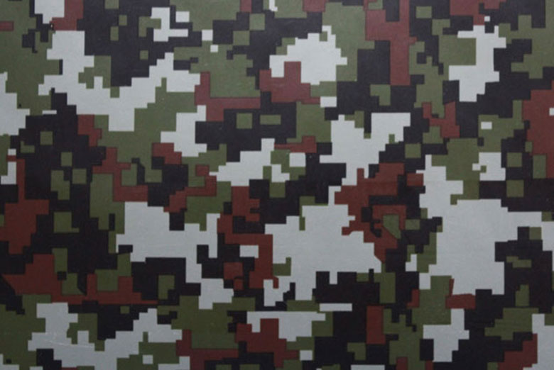 Digital Camouflage Vinyl Wrap
