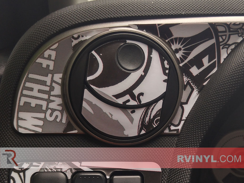 Rwraps™ Venice Beach Sticker Bomb in an Acura RSX