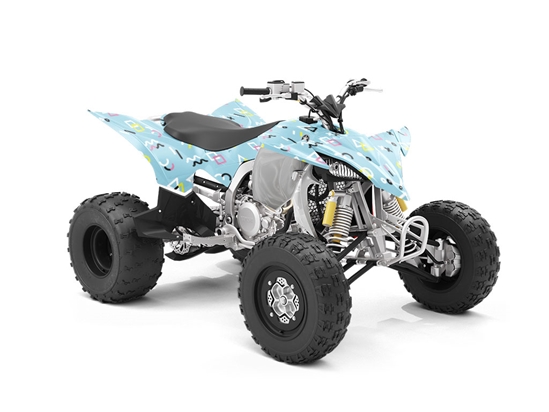 Groovy Baby Abstract ATV Wrapping Vinyl