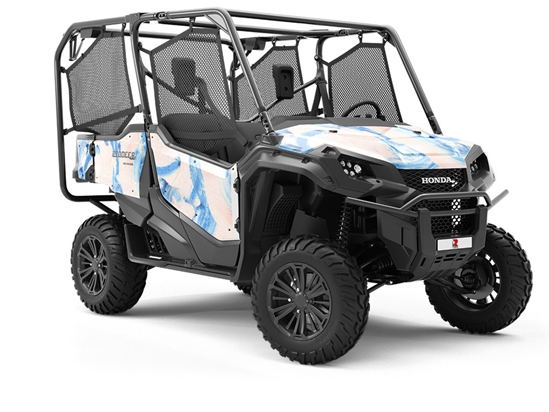 Lost Rivers Abstract Utility Vehicle Vinyl Wrap