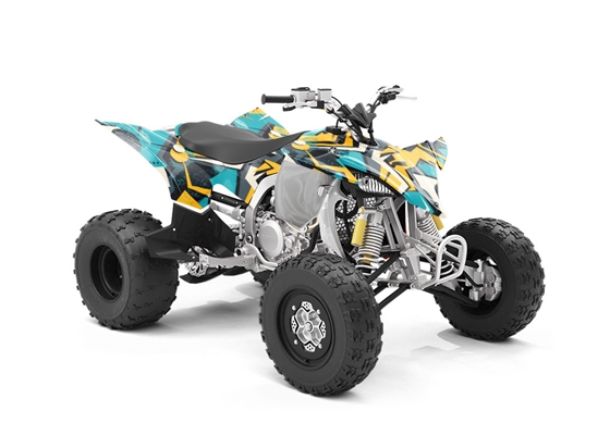 Over Again Abstract ATV Wrapping Vinyl