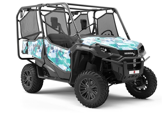 Stormy Memories Abstract Utility Vehicle Vinyl Wrap