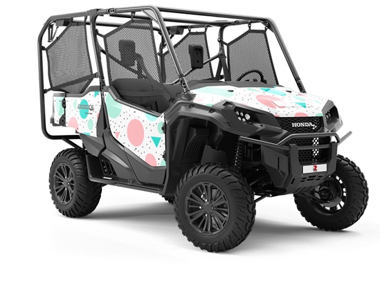 Sweet Dots Abstract Utility Vehicle Vinyl Wrap