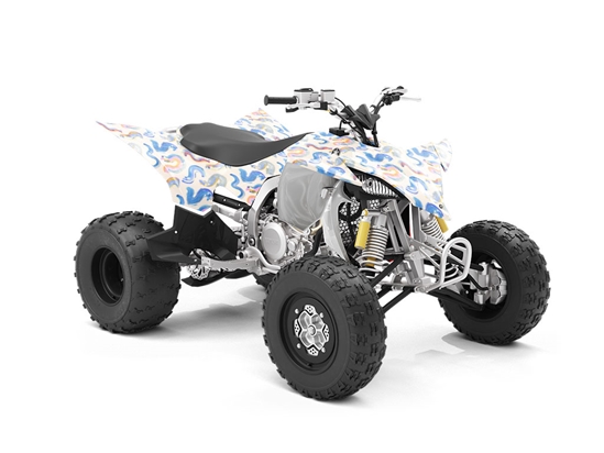 Wormy Dreams Abstract ATV Wrapping Vinyl