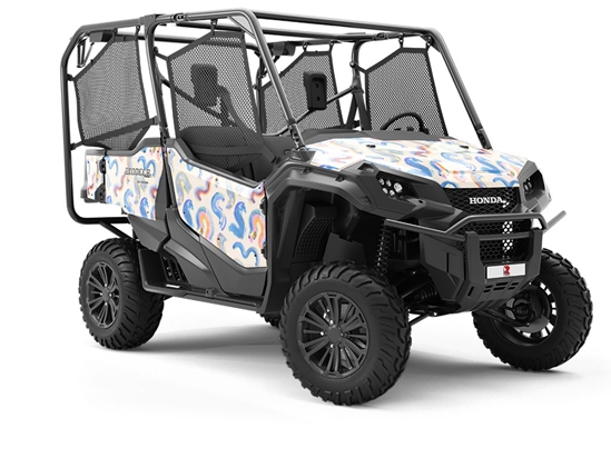 Wormy Dreams Abstract Utility Vehicle Vinyl Wrap