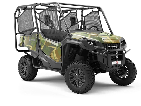 Army Dreamers Abstract Utility Vehicle Vinyl Wrap