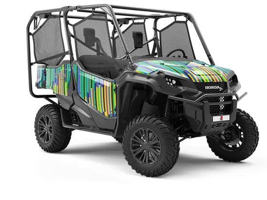 No Grass Abstract Utility Vehicle Vinyl Wrap