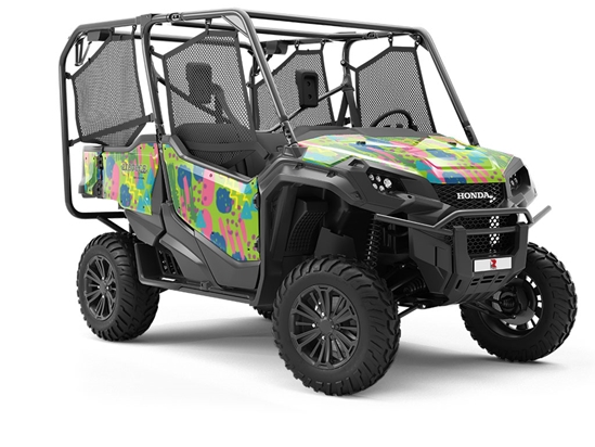 Third Day Abstract Utility Vehicle Vinyl Wrap