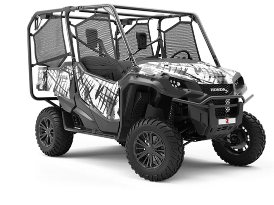 Anger Breakout Abstract Utility Vehicle Vinyl Wrap