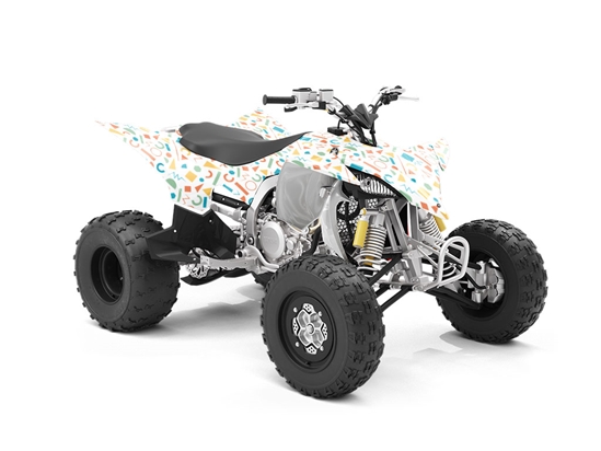 Leaping Mind Abstract ATV Wrapping Vinyl