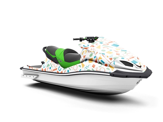 Leaping Mind Abstract Jet Ski Vinyl Customized Wrap