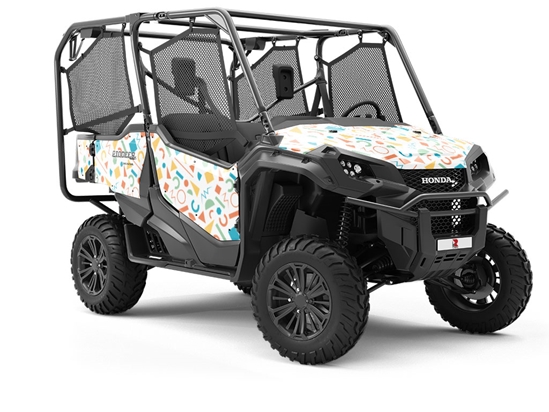 Leaping Mind Abstract Utility Vehicle Vinyl Wrap