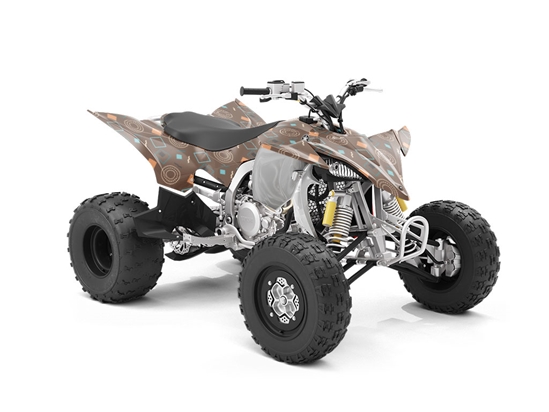 The Brunette Abstract ATV Wrapping Vinyl