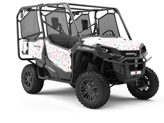 Acting Rehearsal Abstract Utility Vehicle Vinyl Wrap