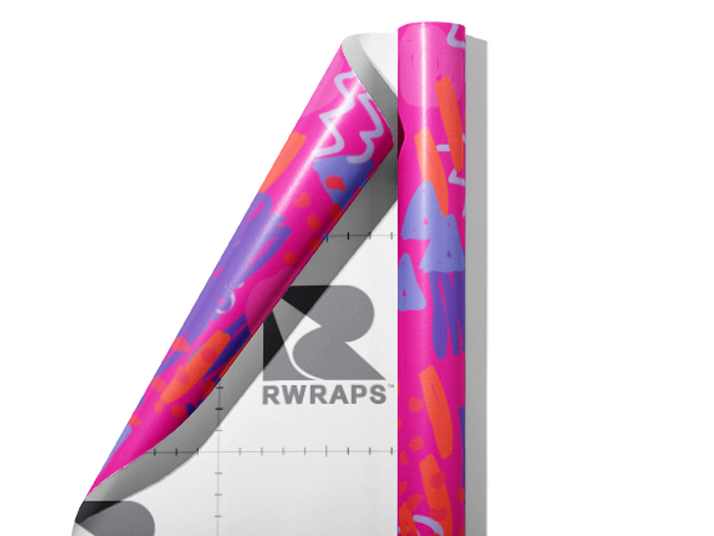 After Glow Abstract Wrap Film Sheets